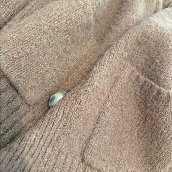 & Other Stories Cozy Brown Women's Sweater cardigan - Picture 5 of 6
